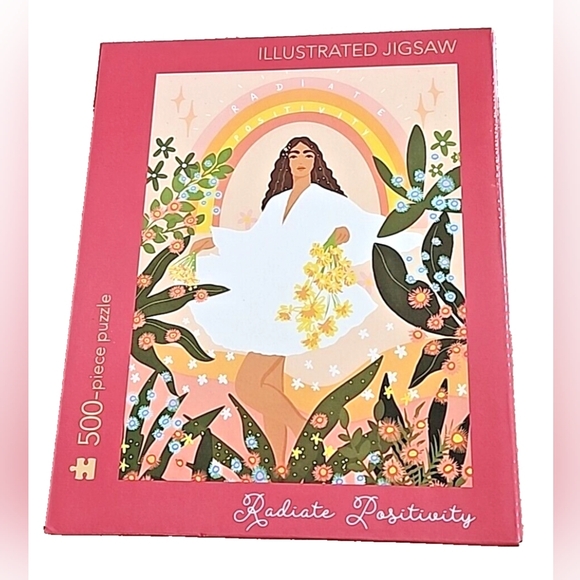 Other - Radiate Positivity Illustrated Jigsaw Puzzle